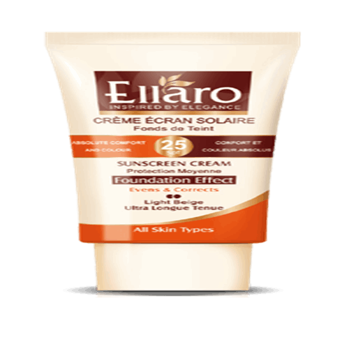 ضد آفتاب کرم پودری فاقد چربی الارو Ellaro